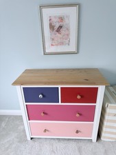 Colourful drawer chest for sale  EPSOM