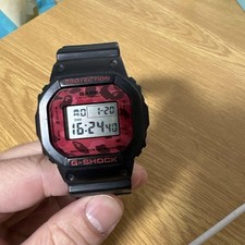 CAMUFLAGEM VERMELHA MACACO USADA G-SHOCK DW-5600VT ACEITÁVEL M-5FED comprar usado  Enviando para Brazil