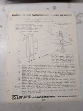 Arps engine driven for sale  USA