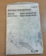 Simrad marine radar for sale  BISHOP'S STORTFORD