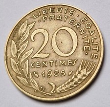 Monnaie centimes marianne d'occasion  Esvres