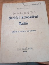Malta book muzicisti usato  Spedire a Italy