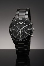 Relógio cronógrafo masculino Emporio Armani AR1421 cerâmica novo sem caixa comprar usado  Enviando para Brazil