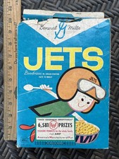 caixa de cereais vintage General Mills JETS - Sorteio Daily Goodness AMF comprar usado  Enviando para Brazil