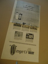 Wengert dairy milk for sale  USA