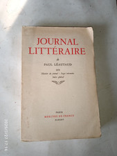 Journal littéraire paul d'occasion  Jarnac