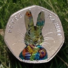 Peter rabbit 50p for sale  HYTHE