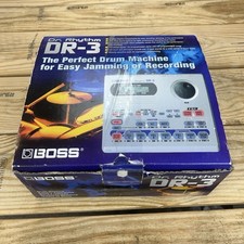 Boss DR-3 Dr. Máquina de bateria rítmica com caixa, manual, adaptador de energia, usado comprar usado  Enviando para Brazil