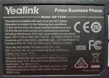 Teléfono IP Yealink SIP-T53W, pantalla gráfica de 3,7 pulgadas, Wi-Fi 802,11ac (B1) segunda mano  Embacar hacia Argentina