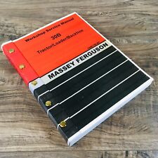 Retroescavadeira Massey Ferguson Mf 30B manual de serviço de reparo livro de loja comprar usado  Enviando para Brazil