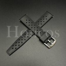 Pulseira de relógio de borracha de silicone ar preto 20 22 mm liberação rápida compatível com Timex comprar usado  Enviando para Brazil