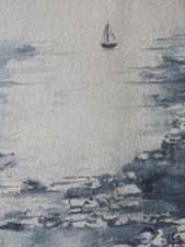 Aquarelle originale signée d'occasion  Moissac