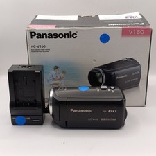 PANASONIC HC-V160 CAMCORDER BOXED HD HIGH DEFINITION DIGITAL CARD VIDEO CAMERA comprar usado  Enviando para Brazil