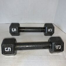 Cast iron dumbbells for sale  Burlington