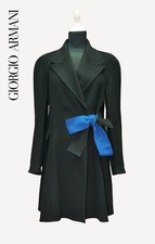 Używany, GIORGIO ARMANI _ ITALY _ PRE FALL 2016 _ UNLINED _ WOOL & CASHMERE WRAP COAT na sprzedaż  PL