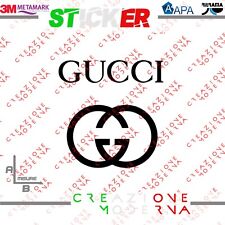 Adesivo sticker gucci usato  Matera