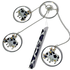 Cow wind chime for sale  Saint Charles