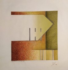 Cristina Ghetti Obra de arte original tinta y lápiz sobre papel 53 x 49 cm. 1988 comprar usado  Enviando para Brazil
