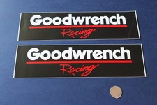LOTE DE 2 ADESIVOS VINTAGE GOODWRENCH RACING comprar usado  Enviando para Brazil