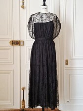 Valentino black silk d'occasion  Paris VI