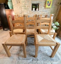 Rush seat dining for sale  SHEPTON MALLET