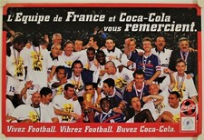 Affiche football 1998 d'occasion  La Courtine
