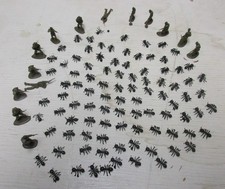 Figurki plastikowe - Giant Brand Army mężczyźni vs. Giant Ant Invasion 14 wojskowych mężczyzn-90+ mrówek na sprzedaż  Wysyłka do Poland