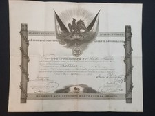 Superbe brevet diplôme d'occasion  Malakoff