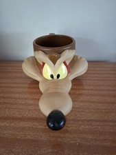 Caneca copo plástico colecionável Wile E Coyote vintage 1992 Warner Bros Looney Tunes comprar usado  Enviando para Brazil