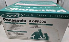Panasonic KX-FP200 Papel Simples FAX Manual Caixa Aberta Novo comprar usado  Enviando para Brazil