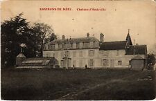 Cpa chateau andeville d'occasion  Expédié en France