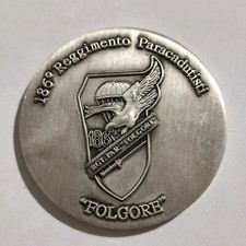 Medaglia 186 reggimento usato  Roma