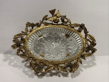 Antigo Hollywood Regency Stylebuilt Floral e Pássaro Sabonete Bugiganga Prato Matson EUA comprar usado  Enviando para Brazil