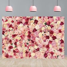 Pink flower wall for sale  KIDDERMINSTER