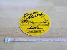 Drums market sticker d'occasion  Expédié en Belgium