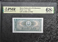 Romania lei banknote for sale  BURTON-ON-TRENT