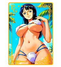 Waifu Anime Cards TCG | One Piece - Robin [ METAL CARD ] PG | Sexy Hentai Girl, usado comprar usado  Enviando para Brazil