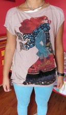 Maglia donna desigual usato  Battipaglia