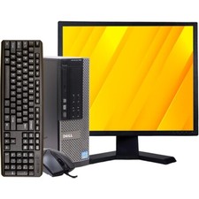 Computador desktop PC Windows 10 Dual Core 8GB RAM 500GB HDD 19 polegadas LCD Wi-Fi DVD/RW comprar usado  Enviando para Brazil