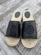 Edle schwarze espadrilles gebraucht kaufen  Mayen