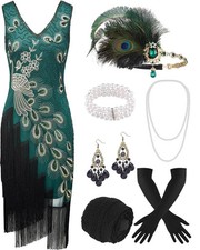 Costume style flapper d'occasion  Expédié en France