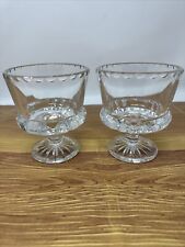 Pair vintage glass for sale  DARLINGTON