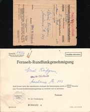 Fernseh rundfunkgenehmigung ka gebraucht kaufen  Mönchengladbach