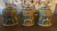 Set italian canisters for sale  Bellport