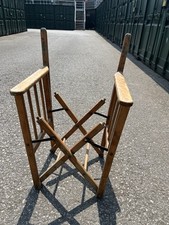 Wooden directors chair for sale  SANDBACH