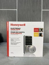 HONEYWELL MAÇANETA ELETRÔNICA DE PORTA COM TELA SENSÍVEL AO TOQUE CETIM NÍQUEL #8733503 CÓDIGO DIGITAL comprar usado  Enviando para Brazil