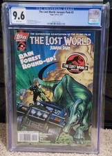 The Lost World: Jurassic Park #2 adaptação cinematográfica (1997) CGC 9.6 CENSUS muito baixo comprar usado  Enviando para Brazil