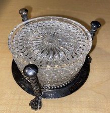 Vintage crystal coasters for sale  New Castle