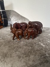 Wooden elephant set for sale  COVENTRY