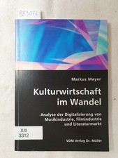 Kulturwirtschaft wandel analys gebraucht kaufen  Dinkelscherben